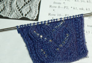 Beaded Knitting - A first