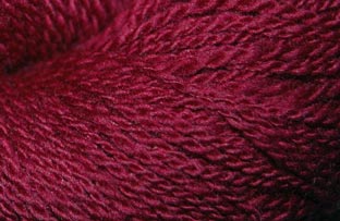Red Handspun Merino - Finished! Red Handspun Merino - Finished!