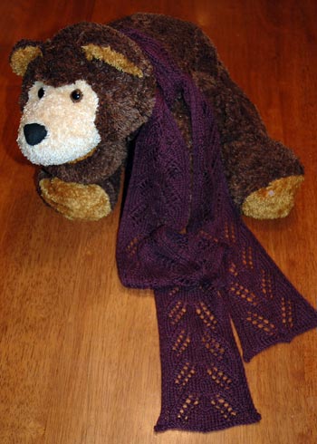 finished touch of whimsy scarf! finished touch of whimsy scarf!